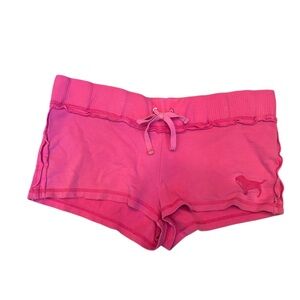 PINK Victoria's Secret Hot Pink Lounge Shorts